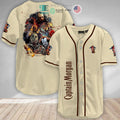 BEST Halloween Horror Characters Captain Morgan Baseball Jersey