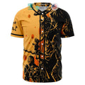 BEST Halloween Trick Or Treat Baseball Jersey