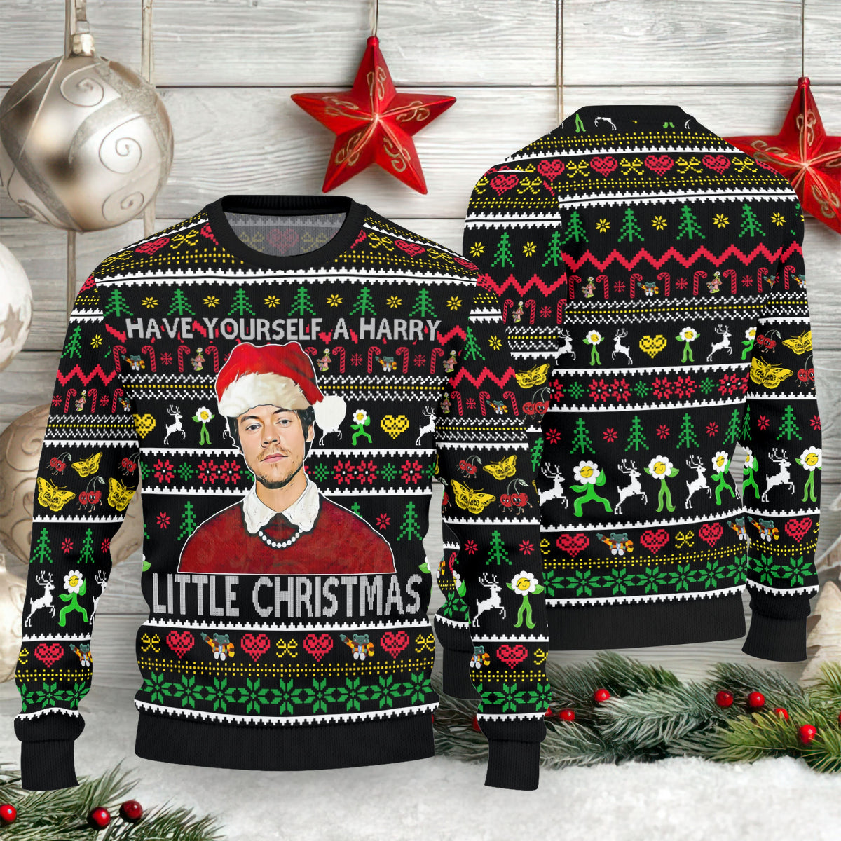 Have Yoursel A Harry Little Ugly Christmas Sweater