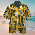 Hawaiian Green Bay Packers Shirt Unique Design