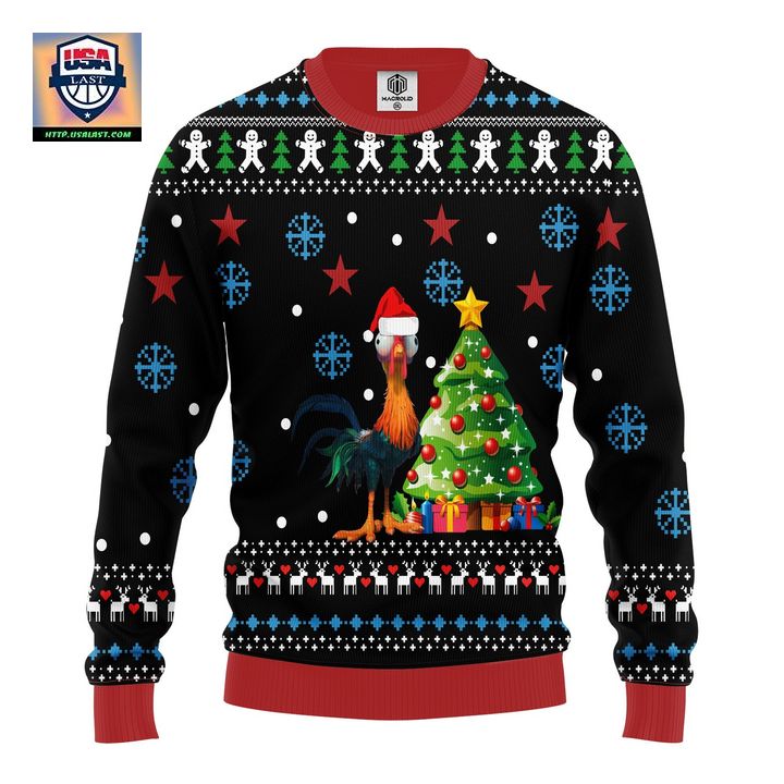 Hei Hei Chicken Ugly Christmas Sweater Amazing Gift Idea Thanksgiving Gift