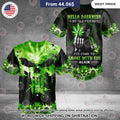 Hello Darkness Death God Baseball Jersey