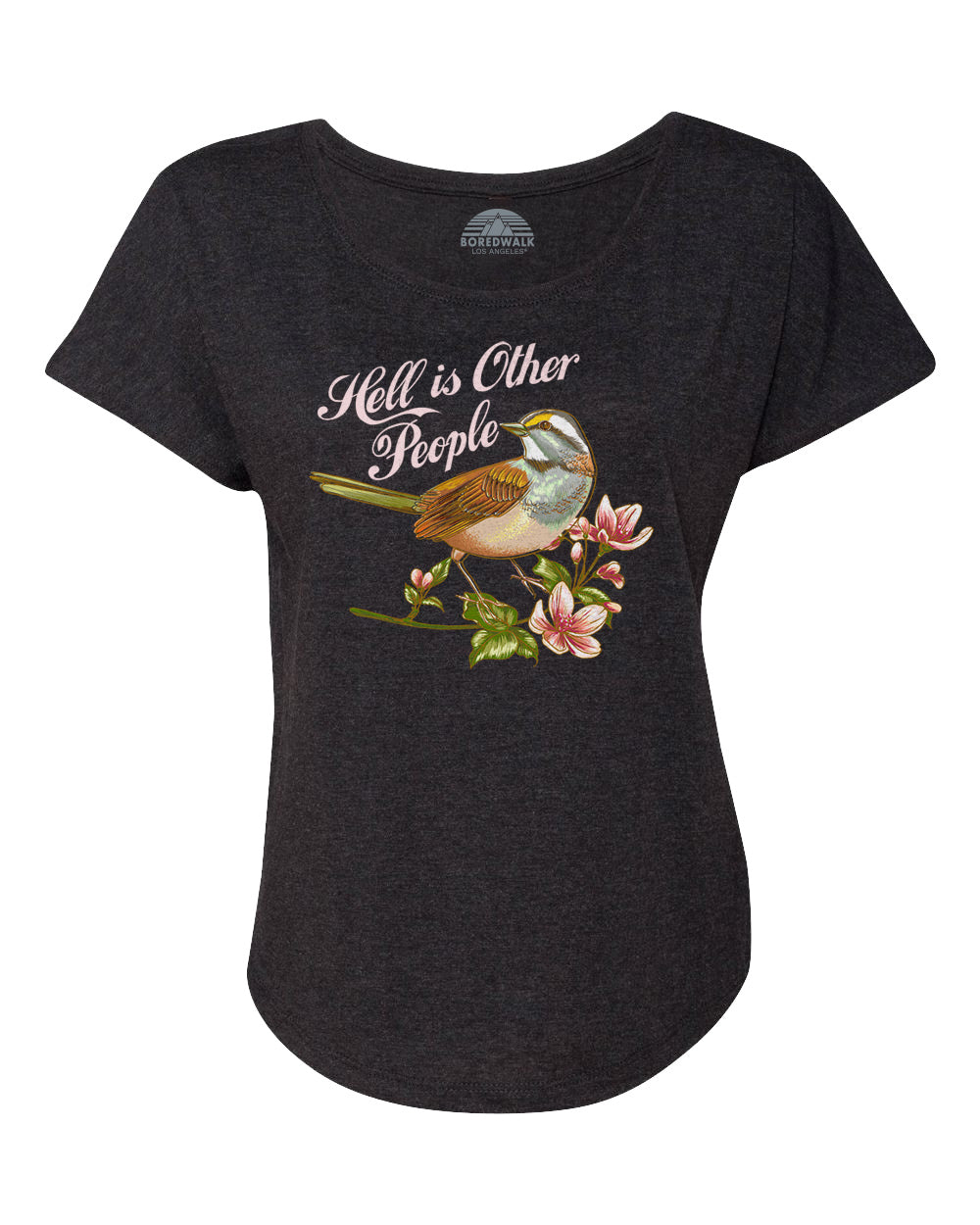 Women's Hell Is Other People Scoop Neck T-Shirt