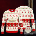 Hennessy Santa Hat Christmas Ugly Christmas Sweater, Hoodie, Zip Hoodie, Bomber Jacket