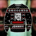 Here’S Johnny Knitting Pattern 3D Print Ugly Christmas Sweater