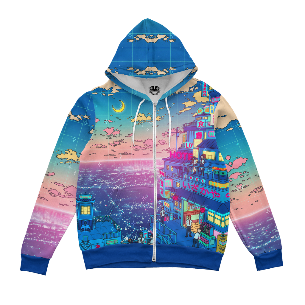Heroes Vacation Zip Up Hoodie