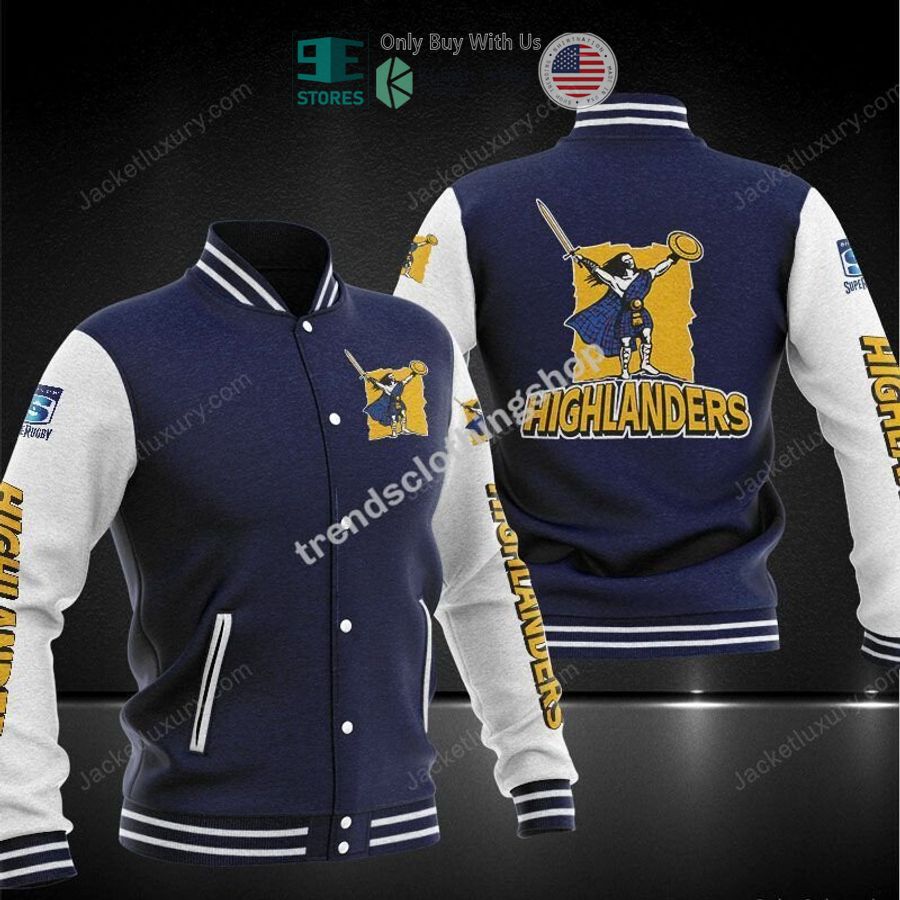 BEST Highlanders Super Rugby Baseball Jacket