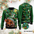 Ho Ho Ho Dachshund Christmas Tree Ugly Christmas Sweater For Dachshund Lovers On Christmas Days