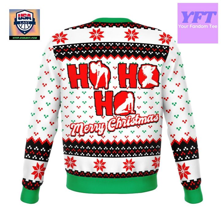 Ho Ho Ho Meme Design 3d Ugly Christmas Sweater