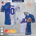 HOT New York Mets Mix Home Away Jersey Polo Shirt