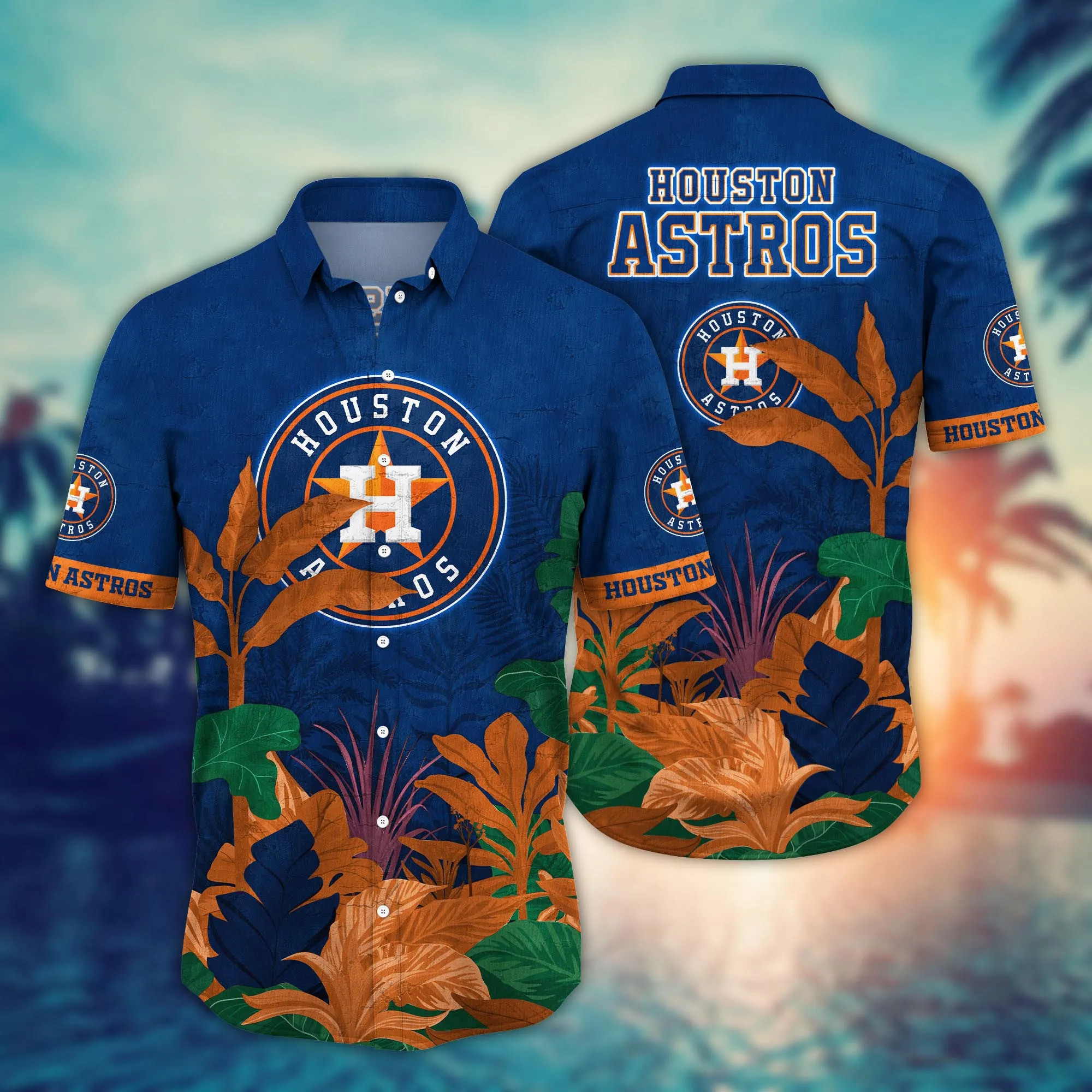 Houston Astros MLB Hawaiian Shirt July Aloha Shirt