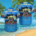 Houston Texans Short Sleeve Button Up Tropical Hawaiian Shirt VER012