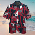 Houston Texans Short Sleeve Button Up Tropical Hawaiian Shirt VER06