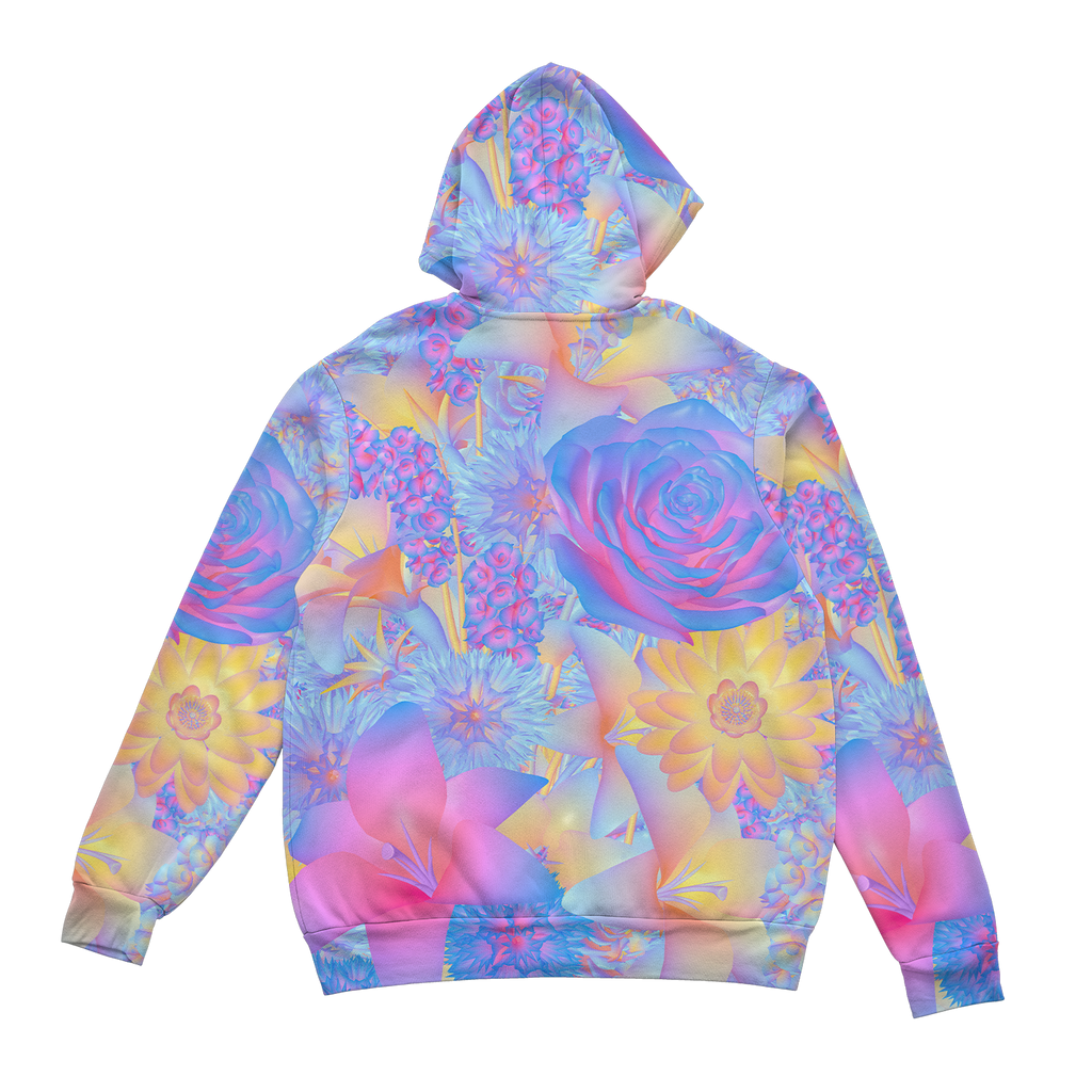 Hyper Blossom Zip Up Hoodie