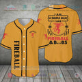 HOT I Am A Simple Man I Like Fireball Baseball Jersey Shirt