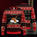 I Don’T Care What Day It Is It’S Early I’M Grumpy I Want Hennessy Ugly Christmas Sweater