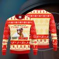 I Don’T Care What Day It Is It’S Early I’M Grumpy I Want Wawa Ugly Christmas Sweater