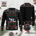 I Just Want To Bake Stuff And Watch Christmas Movies All Day Penguin Ugly Christmas Sweater