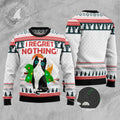 I Regret Nothing Cat Ugly Christmas Sweater