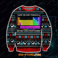 I Wear This Shirt Periodically 3D Print Ugly Christmas Sweater