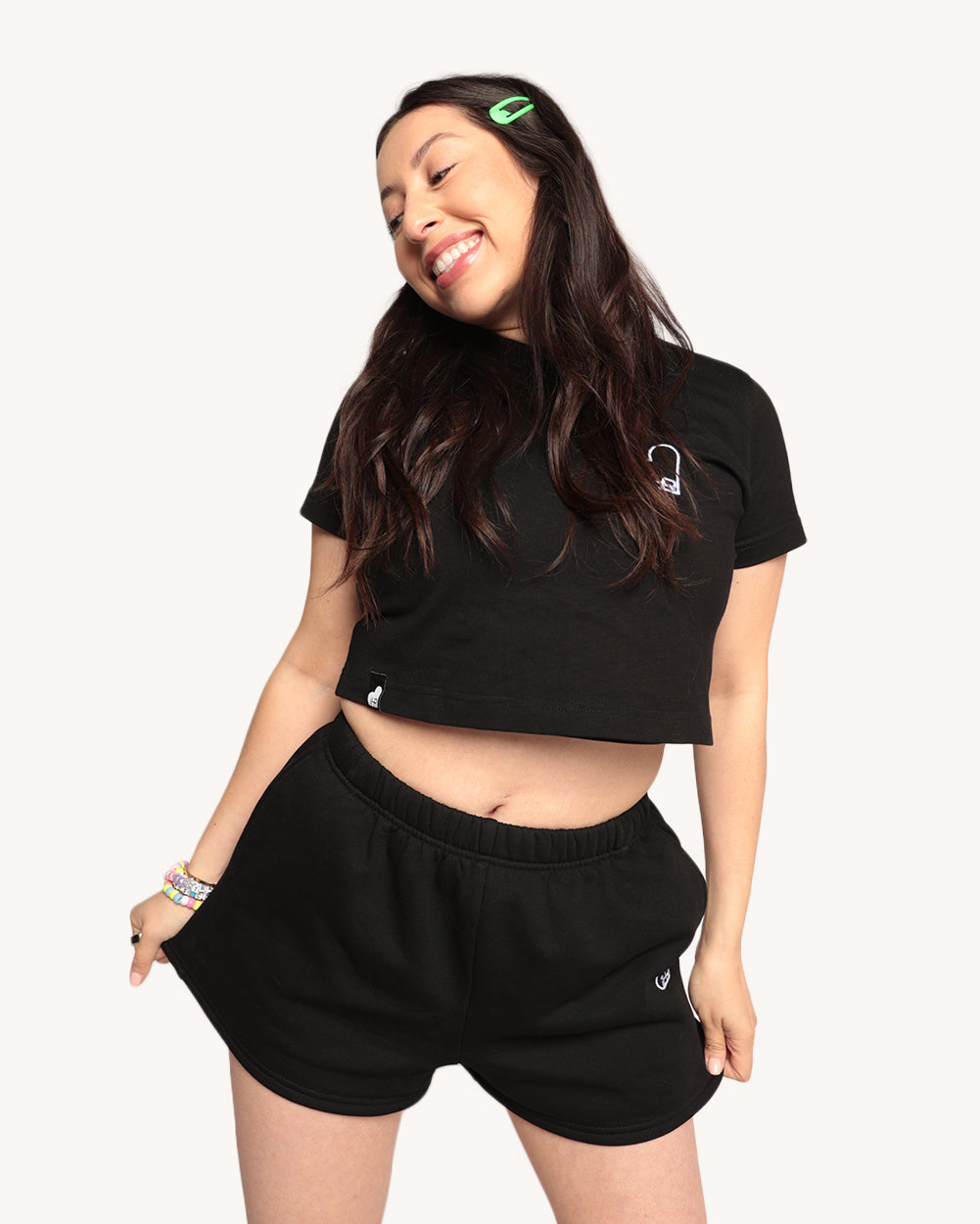 iHeartRaves Crop Tee