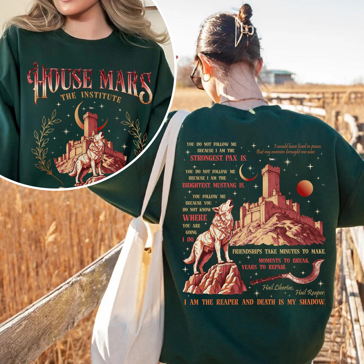 House Mars Red Rising Bookish Merch Summon Howlers Darrow Reaper Scifi Lover (5)