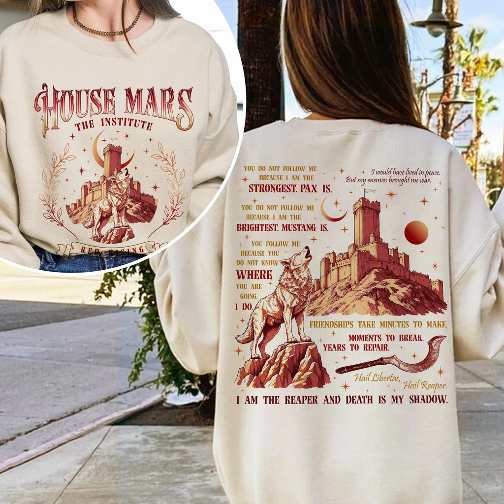 House Mars Red Rising Bookish Merch Summon Howlers Darrow Reaper Scifi Lover (3)