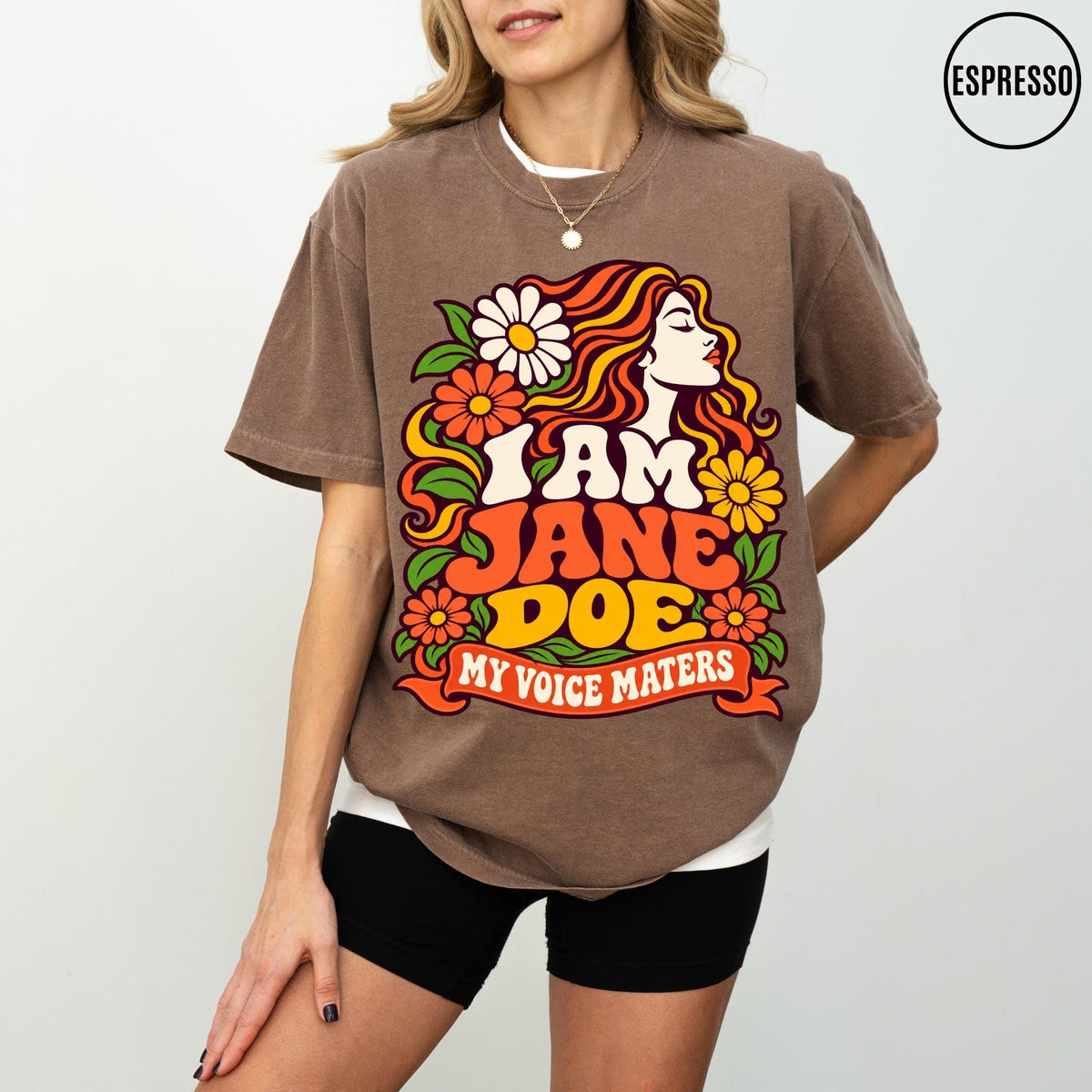 Am Jane Doe Comfort Colors Sa Survivor Tee Feminist Solidarity Protes Rights Tee Feminist (4)