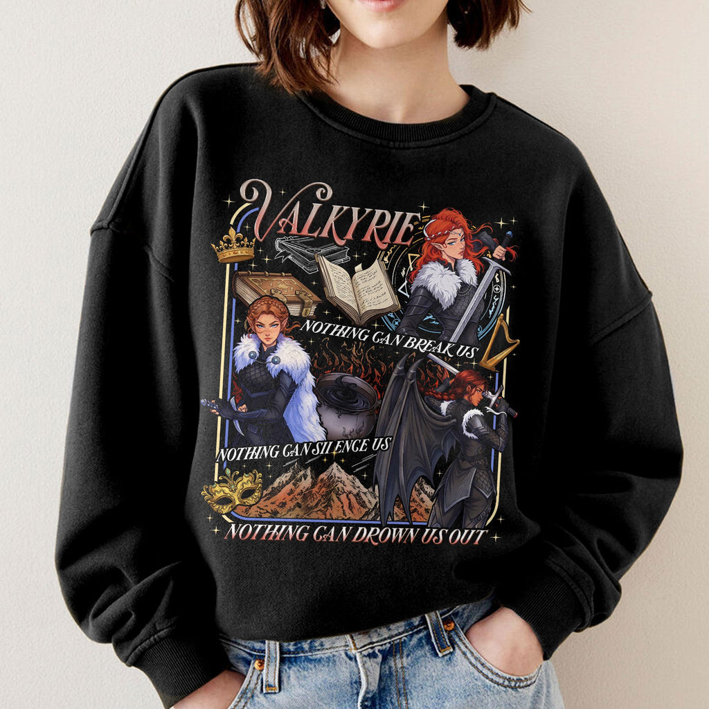 Valkyries Acotar Court Splintered Harmony Acotar Nesta Gwyn Emerie Tee Sjm Bookish Merch (5)