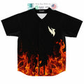 BEST Illenium Phoenix fire black Baseball Jersey
