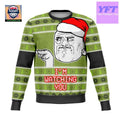 Im Watching You Meme Meme Design 3d Ugly Christmas Sweater