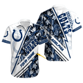 Indianapolis Colts Midnight Stripes Hawaiian Shirt