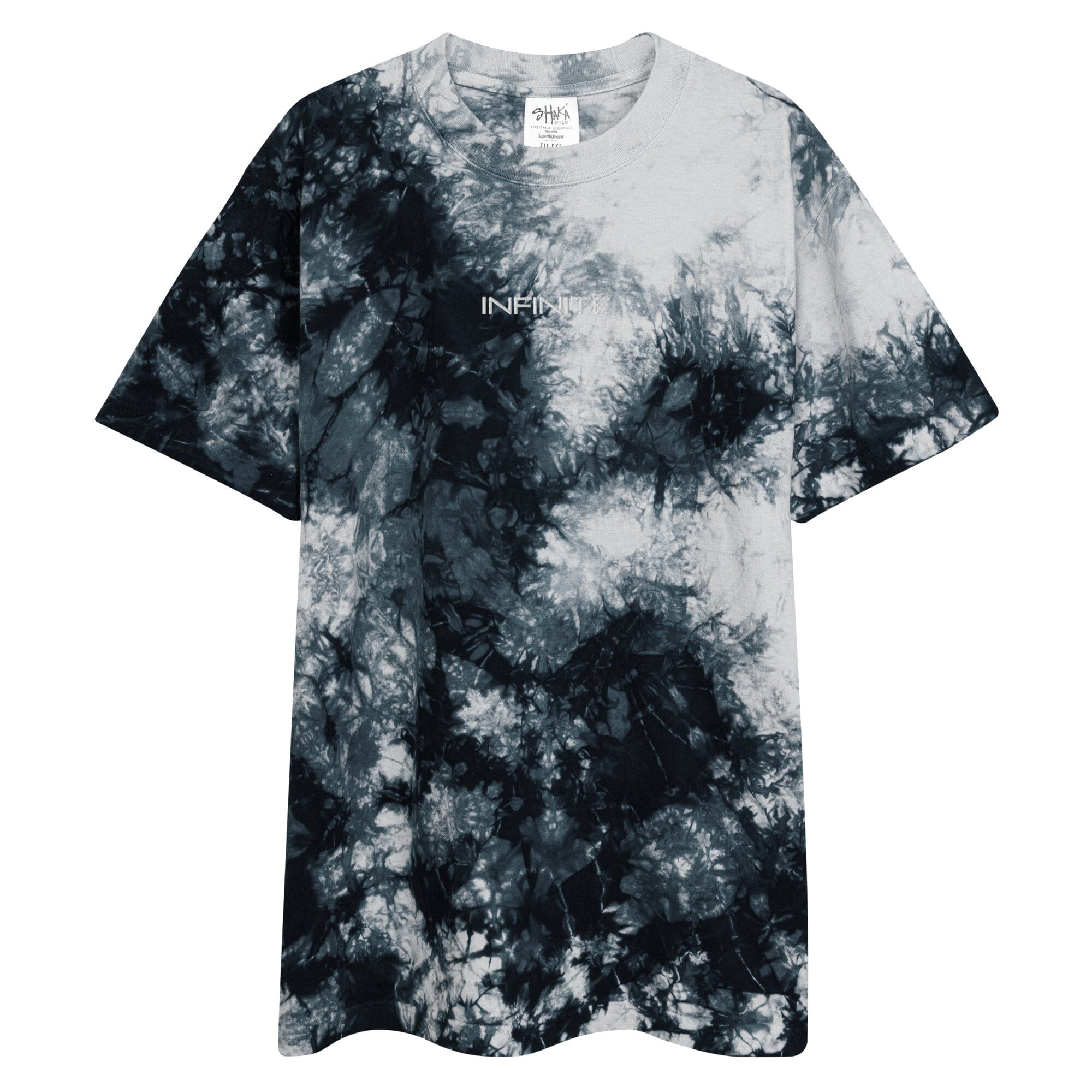 INFINITE Oversized tie-dye t-shirt