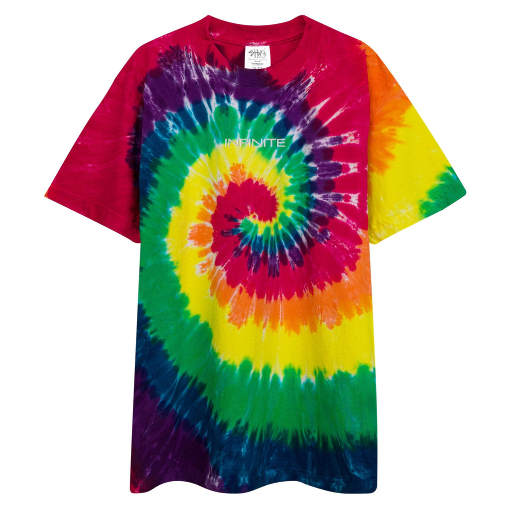 INFINITE Oversized tie-dye t-shirt