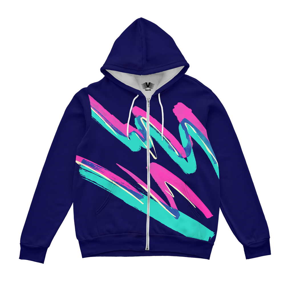 Midnight Ink Zip Up Hoodie