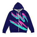 Midnight Ink Zip Up Hoodie
