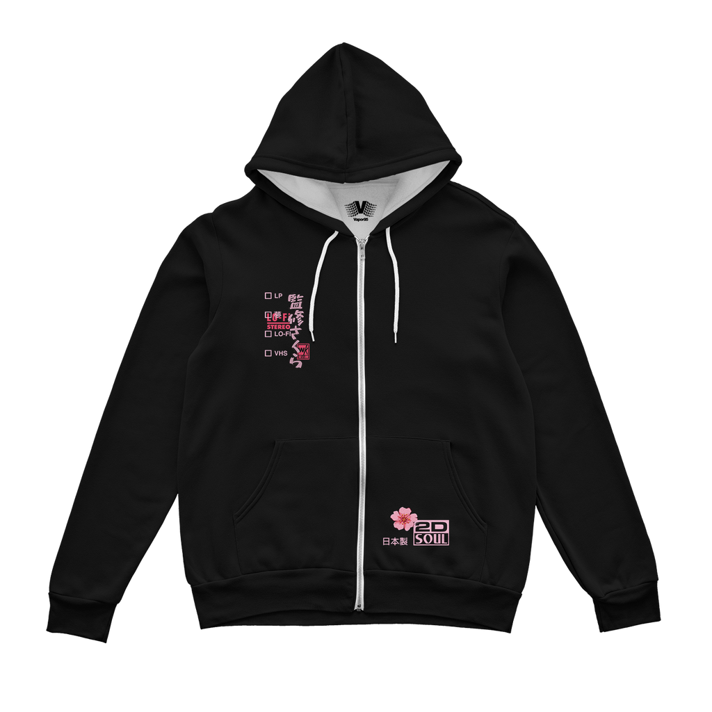 In Perspective Zip Up Hoodie