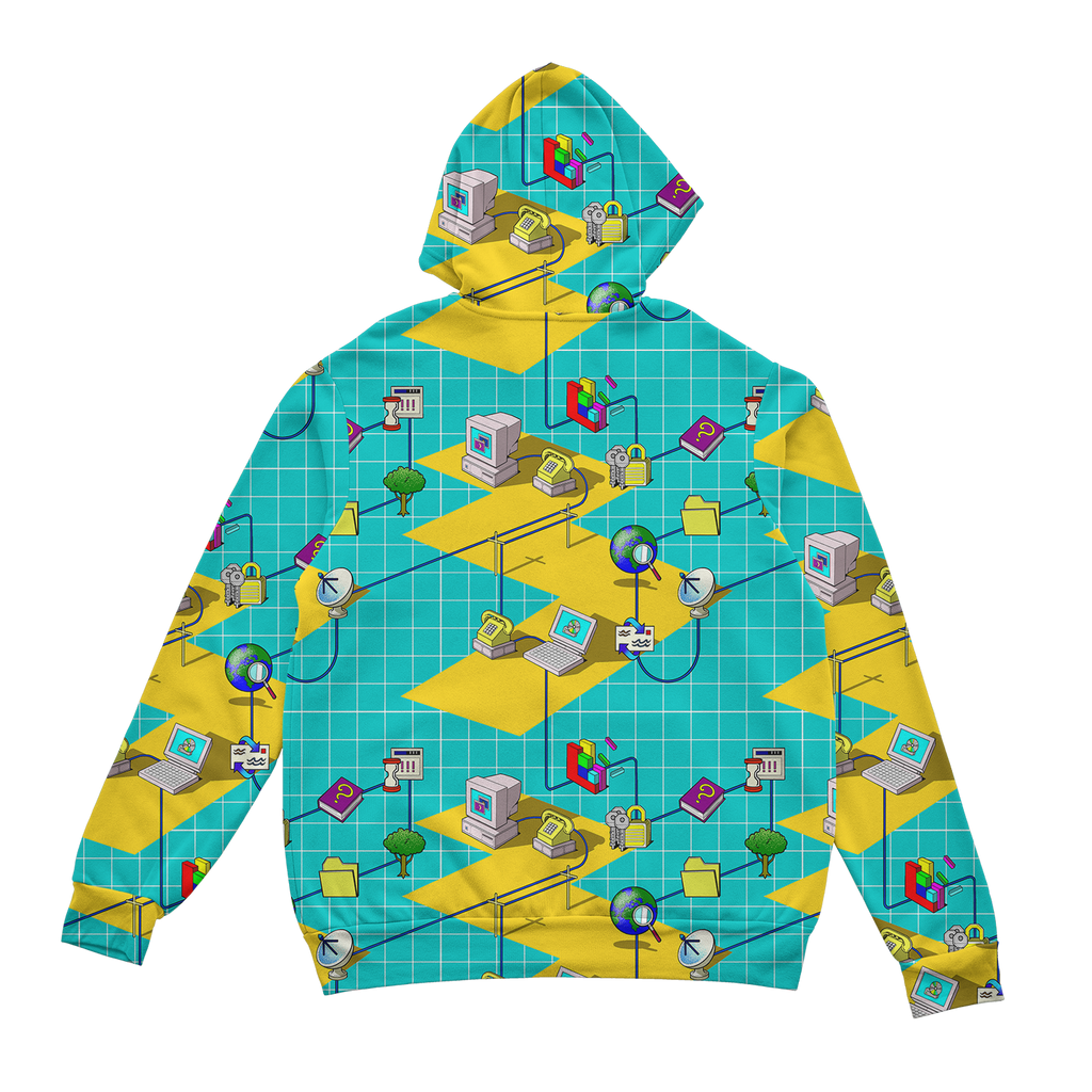 Internet Connection Zip Up Hoodie