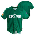 Irish Clover Green Baseball Jersey