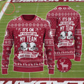 It’s Ok If You Don’t Like My Team Not Everyone Has Good Taste Ugly Christmas Sweater