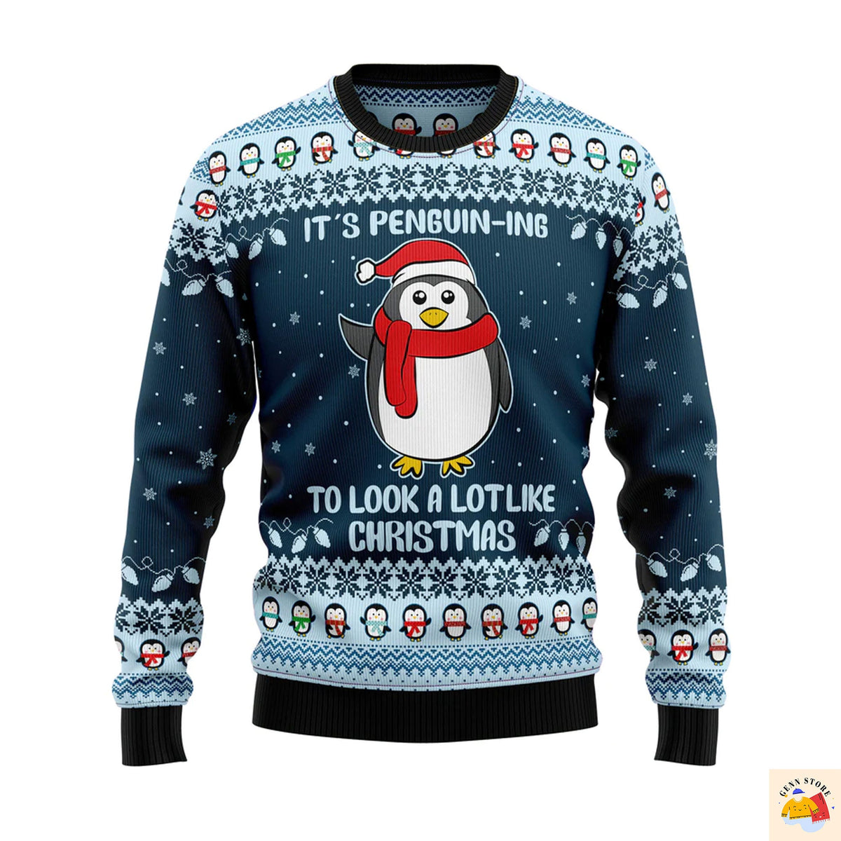 It’s Penguin-ing Ugly Christmas Sweater