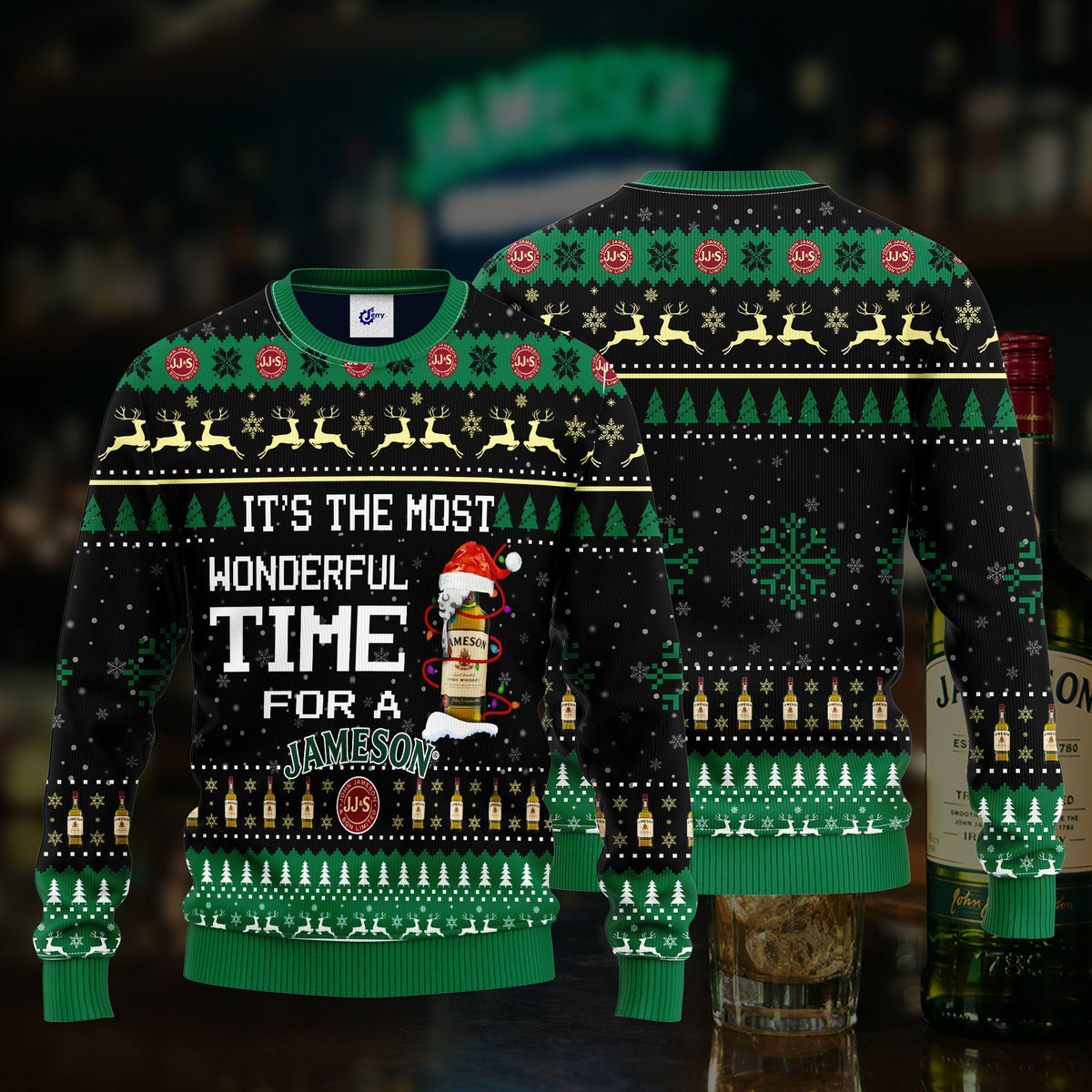 It’S The Most Wonderful Time For A Jameson Ugly Christmas Sweater