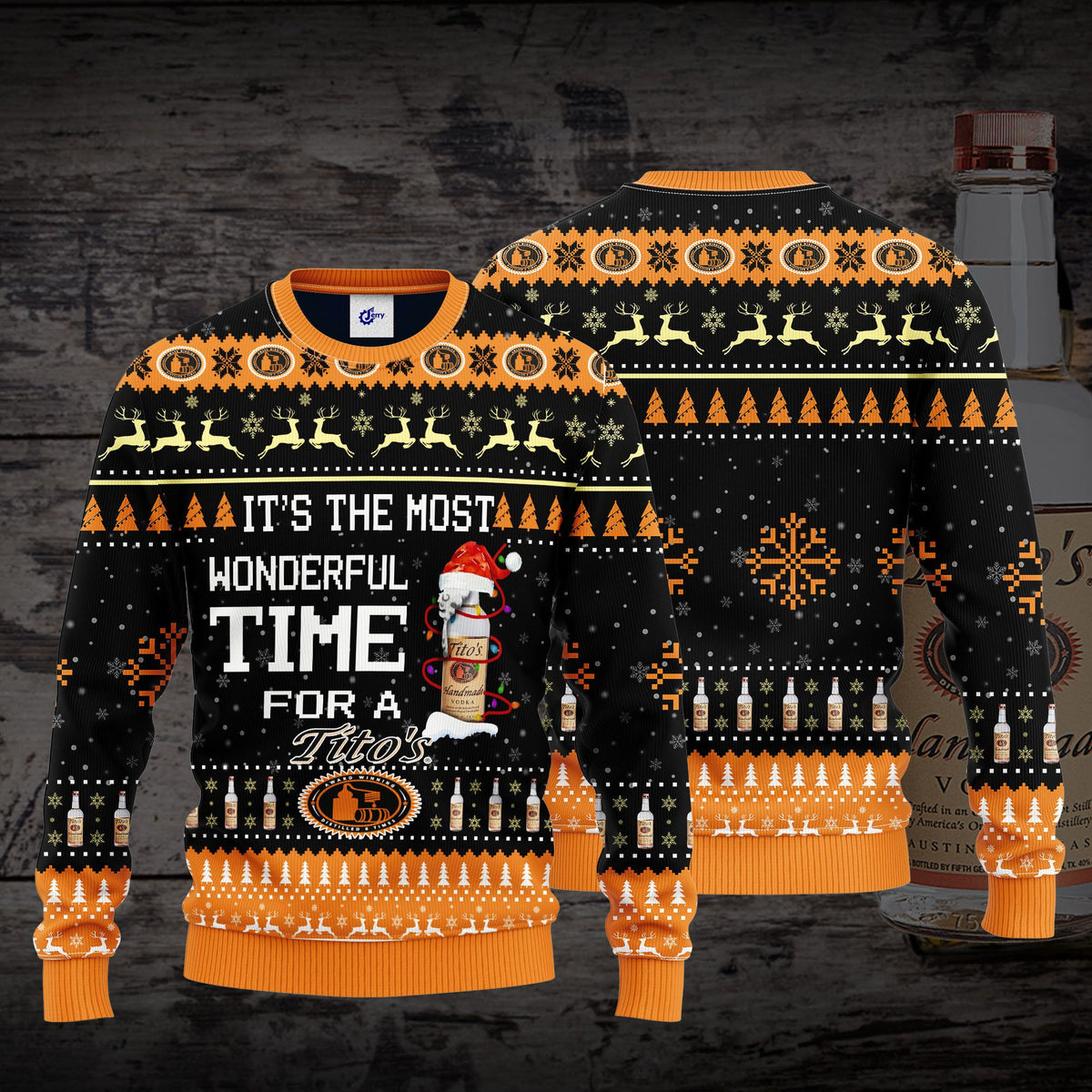 It’S The Most Wonderful Time For A Tito’S Ugly Christmas Sweater