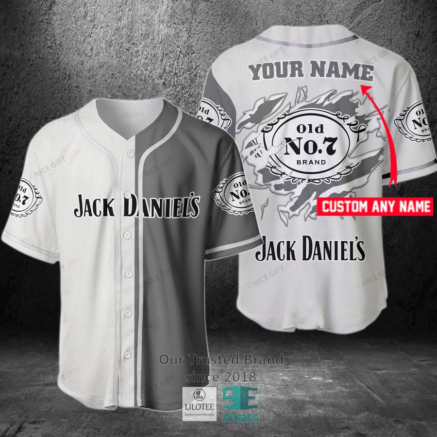 Jack Daniel S Your Name Baseball Jersey