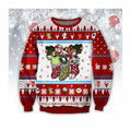 Jack, Sally and Boogie Ugly Christmas Sweater