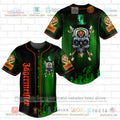 HOT Jagermeister skull head Baseball Jersey Shirt