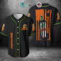 BEST Jagermeister United States Flag black Baseball Jersey
