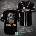 Jason Voorhees Friday the 13th Horror Movie Baseball Jersey