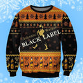 Johnnie Walker Black Label Ugly Christmas Sweater
