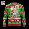 JoJos Bizarre Adventure Anime Ugly Christmas Sweater Custom Xmas Gift